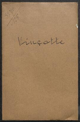 Dossier concernant le Portrait de Mr Vinçotte par Jacques de Lalaing et le projet de créer une sa...