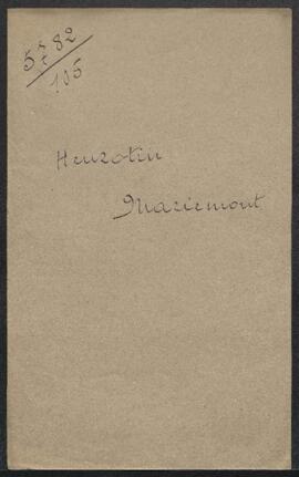 Dossier concernant l'exposition automnale des Beaux-Arts en 1930, Mr Henrotin (Mariemont), fils d...