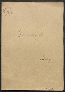 Dossier concernant Linaigrettes, Août, Village de Haute Fagne, tableaux de [Robert] Crommelynck d...