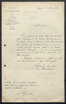 Dossier concernant la vente Centurione à Rome où le portrait de Ambroise Spinola donné à Antoon v...