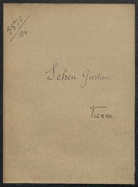 Dossier concernant une Madone tableau attribué à Mainardi [prénom ?], offert en vente par Mme Fri...