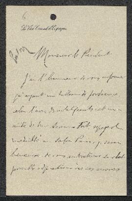 Dossier concernant deux tableaux, un de [Jacob?] Jordaens et un de Soriano Fort représentant La v...