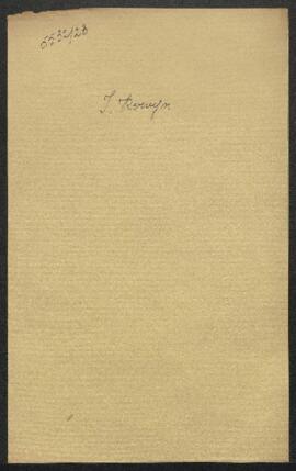 Dossier concernant la vente de la collection Ignace Kervyn (Nazareth, Gand). — Sans suite.
