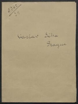 Dossier concernant une Marine attribuée à Wilhelm von Welde, appartenant à Vaclav Séha (Républiqu...