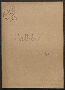 Dossier concernant un tableau, sujet et auteur non spécifiés, offert en vente par Mr Callebert (B...