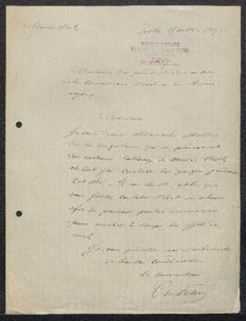 Dossier concernant le Musée Wiertz (locaux, objets mobiliers, œuvres, restauration, ...). — Corre...