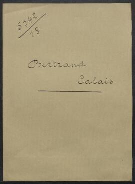 Dossier concernant un tableau attribué à [Jean Honoré] Fragonard intitulé Le colin-maillard, offe...