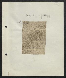Dossier concernant trois tableaux anciens acquis en vente publique (Amsterdam, Frederik Muller &a...