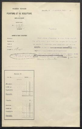 Dossier concernant un Paysage datant du XVIIe siècle, offert en vente par Mr E. van Gulpen (Bruxe...