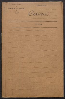 Dossier concernant les conférences-promenades conduites dans les salles du Musée ancien en 1908 e...