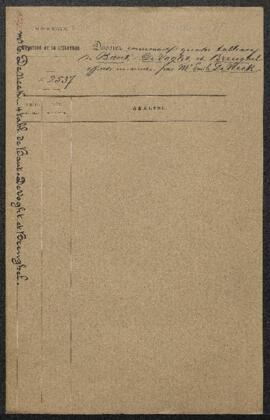 Dossier concernant plusieurs tableaux anciens, dont deux Breugel, offerts en vente par Emile de N...