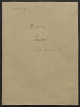 Dossier concernant Les voiliers, bassin d’Anvers, tableau de Richard Baseleer, proposé par le gou...