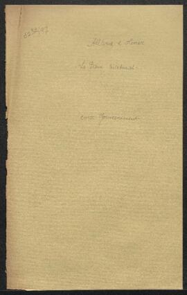 Dossier concernant Le Bain Matinal, tableau de Allard L’Olivier, proposé par le gouvernement. — S...