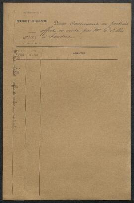 Dossier concernant un Portrait de Lord Wellesley, futur du duc de Wellington, offert en vente par...