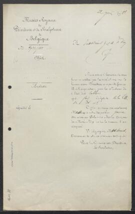 Dossier concernant un tableau signé Ferdinand Bol et daté 1661, Portrait d’un gentilhomme et de s...