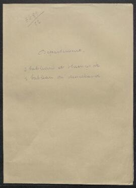 Dossier concernant trois tableaux Le moulin de Nelle et Mimosas de Maurice de Vlaminck et Notre D...