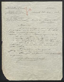 Dossier concernant un tableau de Louis Gallait représentant Les derniers honneurs rendus aux comt...