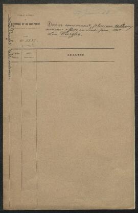 Dossier concernant plusieurs tableaux anciens, de Van de Velde, Conrad Dekker, Van Huyssum, Salom...