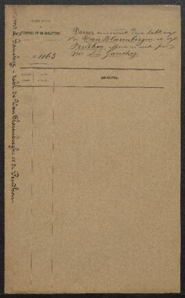 Dossier concernant un tableau de Van Blarenberghe représentant La fête des pêcheurs de thon à Mar...