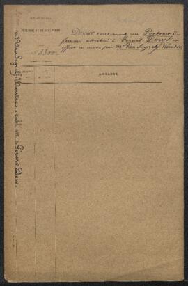 Dossier concernant un Portrait de femme âgée attribué à Gérard Dow [Dou] ou à Jean Adrien van Sta...