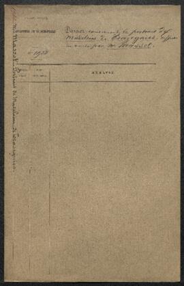 Dossier concernant le Portrait de Madeleine de Trazegnies offert en vente par Mr F. X. Massot (Bo...