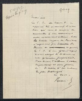 Dossier concernant un album de dessins à la plume attribués à [Jean-Baptiste ?] Greuze représenta...