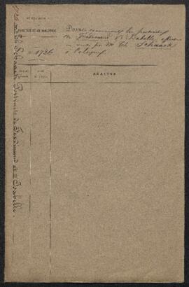 Dossier concernant un Portrait de Ferdinand et un Portrait d’Isabelle peints en demi-figures, off...