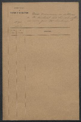 Dossier concernant un Portrait de Viglius d’Aytta de Zuichem, Président du conseil secret des Pay...