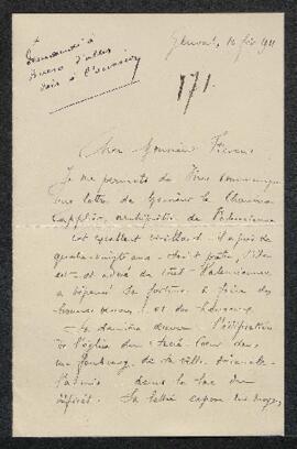 Dossier concernant trois tableaux primitifs offerts en vente par le chanoine Capplier (France, Va...