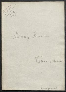 Carte mentionnant l’adresse du peintre James Ensor à Mme Hermine Runz (Autriche, Vienne).