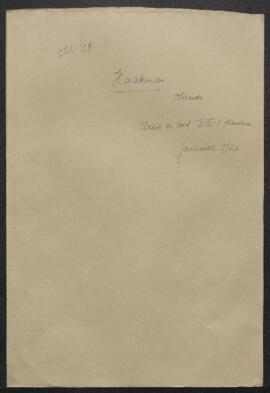 Dossier concernant un Christ en bois réalisé par un artiste flamand du XVIIe siècle, offert en ve...