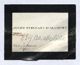 Dossier concernant des objets d'art pour l'exposition des primitifs italiens, offerts en prêt par...