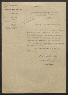 Dossier administratif personnel de Grégoire Le Roy (né en 1862 – mort en 1941), conservateur du M...