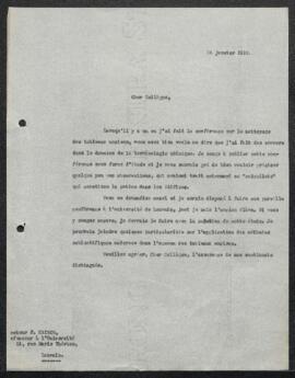Nettoyage de tableaux anciens. — Echanges de correspondance suite à la parution de l’étude de Van...
