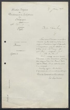 Dossier concernant un Christ dans le désert, tableau attribué à François Pourbus le Jeune et Séba...