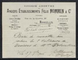 Dossier concernant la reprise de deux tableaux de Teniers appartenant Mme Potemkine. — Sans suite...