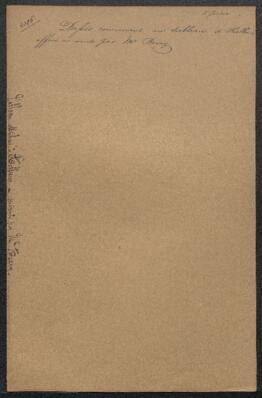 Dossier concernant un Portrait d’Erasme par Holbein, offert en vente par Mr Berry (France, Paris). — Sans suite apparente.