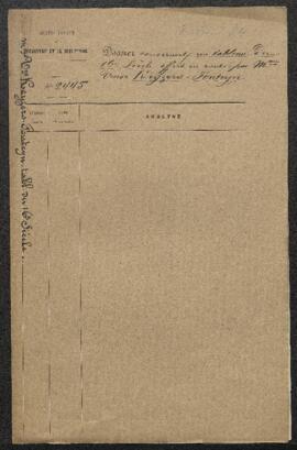 Dossier concernant un tableau du XVIe siècle représentant Le Christ entre les deux larrons, offer...