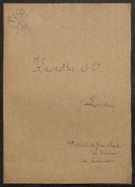 Dossier concernant un Portrait de gentilhomme, tableau de Justus Sustermans, Mr le baron de Carti...