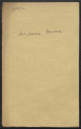 Dossier concernant un Portrait tableau non attribué, offert en vente par Mme Maurice Bombart (Fra...