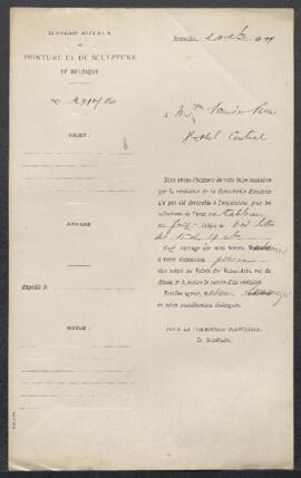 Dossier concernant un Intérieur d’atelier de tailleur tableau attribué à Quiringh van Brekelenkam...