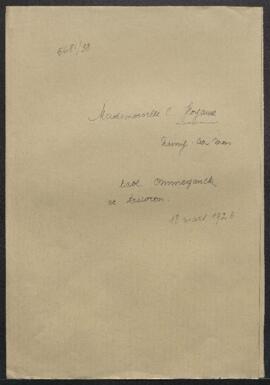 Dossier concernant le Portrait de Mr Ducor[r]on directeur de l’académie d’Ath par [Balthazar-Paul...