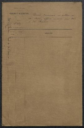 Dossier concernant un tableau de Michiel Coxcie représentant Léda et le cygne, offert en vente pa...