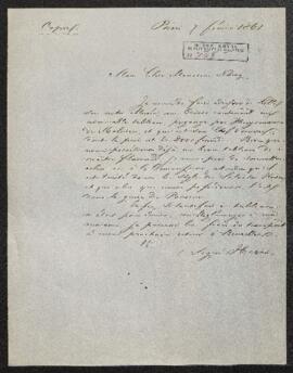 Dossier concernant un Paysage avec terrain sablonneux donné à Cornelis Huysmans et présenté comme...