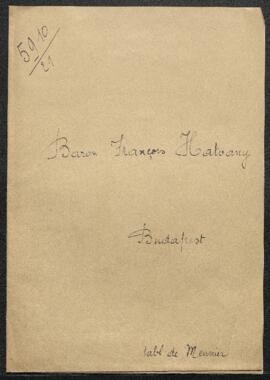 Dossier concernant une Mine, tableau de Constantin Meunier, offert en vente par Mr le baron Franç...