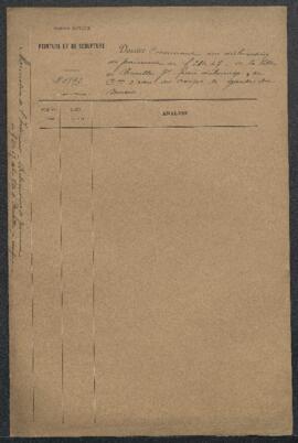 Dossier concernant la quote-part d’intervention du Musée dans les frais d’éclairage et de consomm...