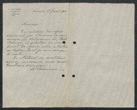 Dossier concernant une Annonciation, tableau de Paolo Veronese, offert en vente par Mr Stettenhei...