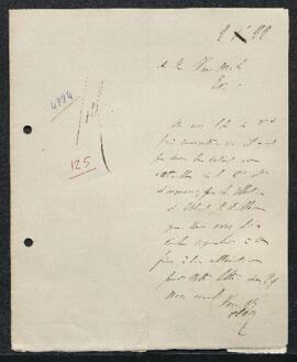 Dossier concernant Plus de Père, tableau de Léonard [ ?], offert en vente par Eugène Van Mol (Bru...