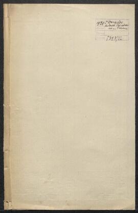 Dossier concernant un tableau de [Antoon ou Frans ?] Goubau, signé, représentant Anvers, offert e...