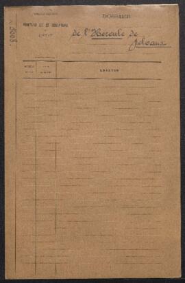 Dossier concernant l’esquisse en terre cuite de l’Hercule de Laurent Delvaux, offerte en vente pa...